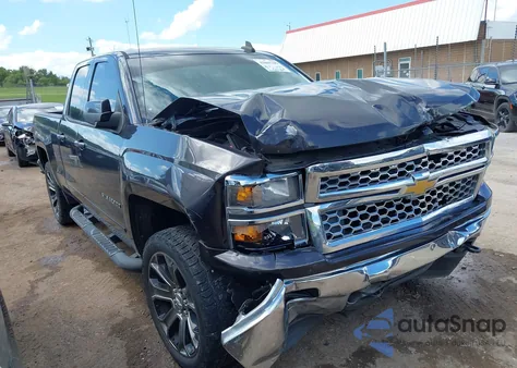 2015 Chevrolet Silverado 1500 1Lt из США, поврежденный, VIN 1GCVKREC8FZ190545